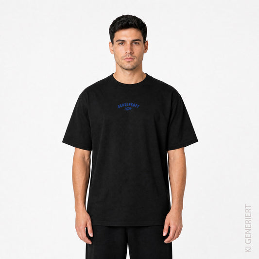 Bikepark 1024 Above & Below - Schwarzes T-Shirt mit Druck