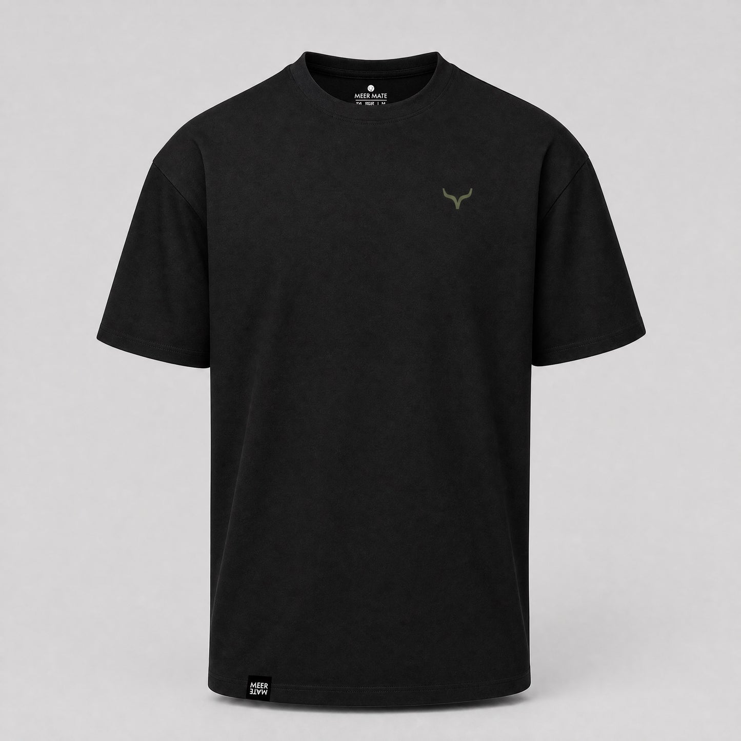 Bikepark 1024 OXenkopf - Schwarzes T-Shirt mit Druck und Stick