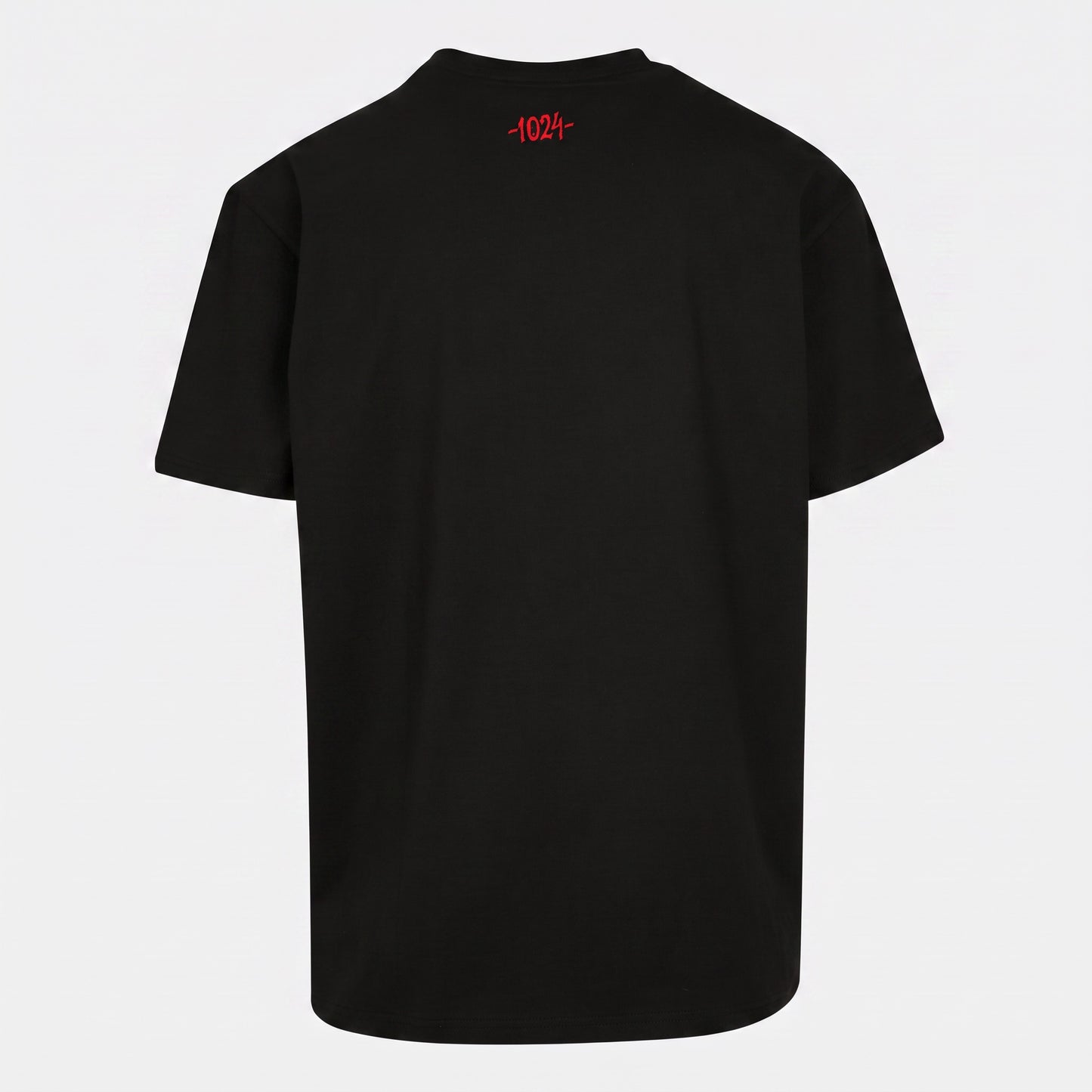 Bikepark 1024 Racing Team - Schwarzes T-Shirt mit Druck