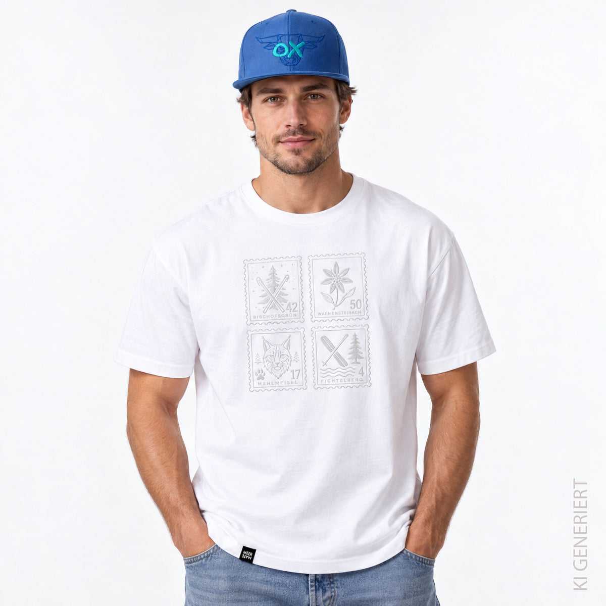 Cap OX Bull bestickt