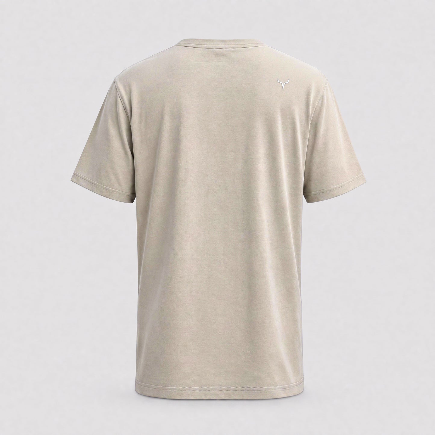 Fichtelgebirge Briefmarken - Beiges T-Shirt bestickt