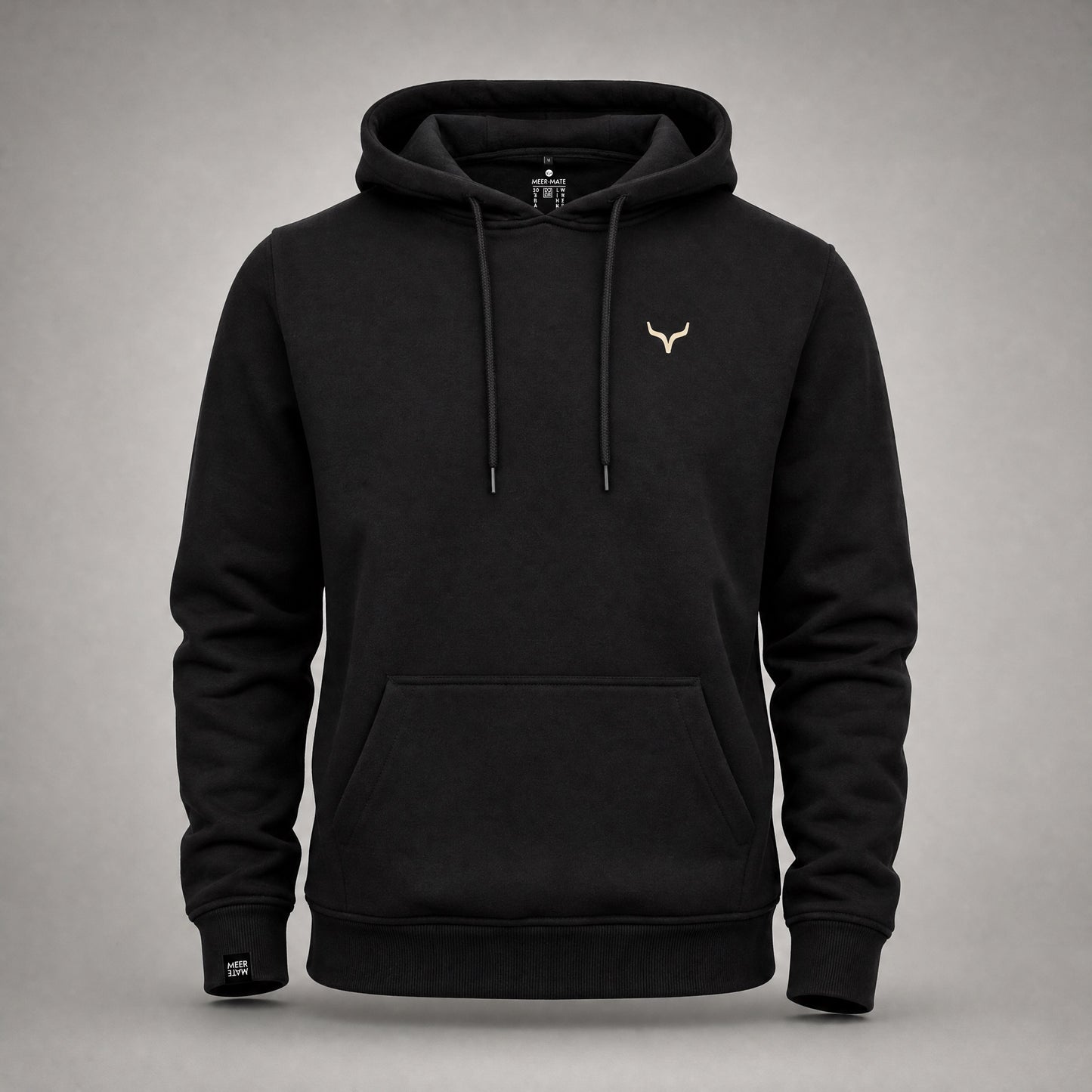 Fichtelgebirge Briefmarken - Schwarzer Hoodie mit Druck