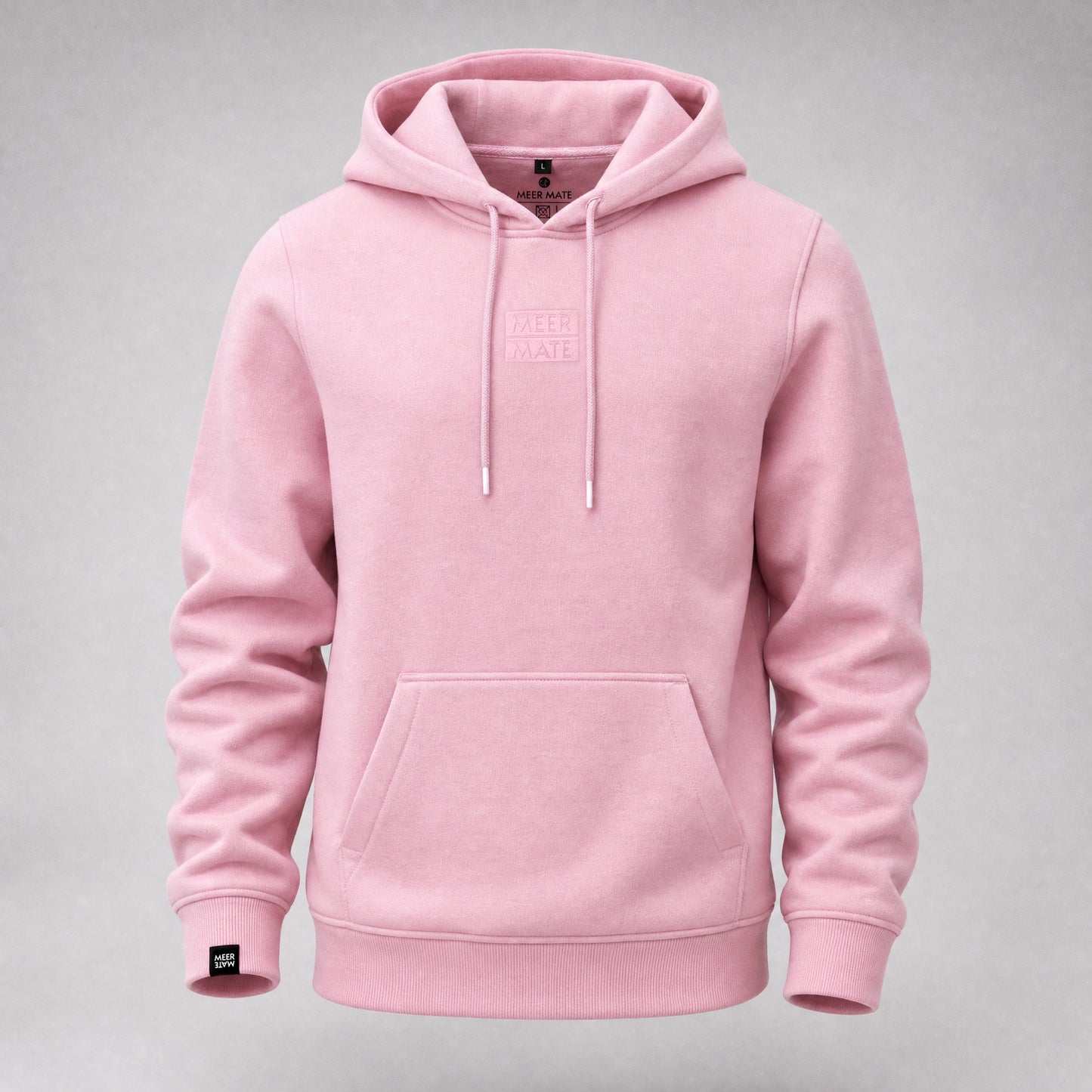 Sakura Square - Pinker Hoodie mit pinkem Stick