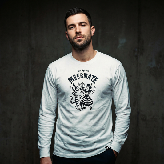 Dancers - langärmliches Shirt mit Grafikdruck vorne