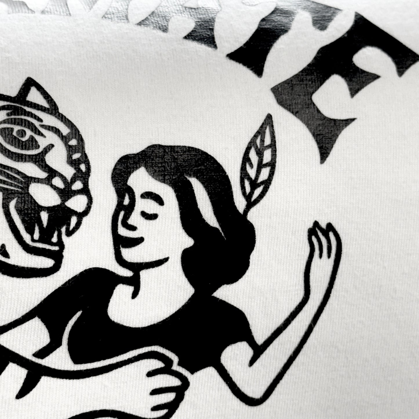 Dancers - langärmliches Shirt mit Grafikdruck vorne
