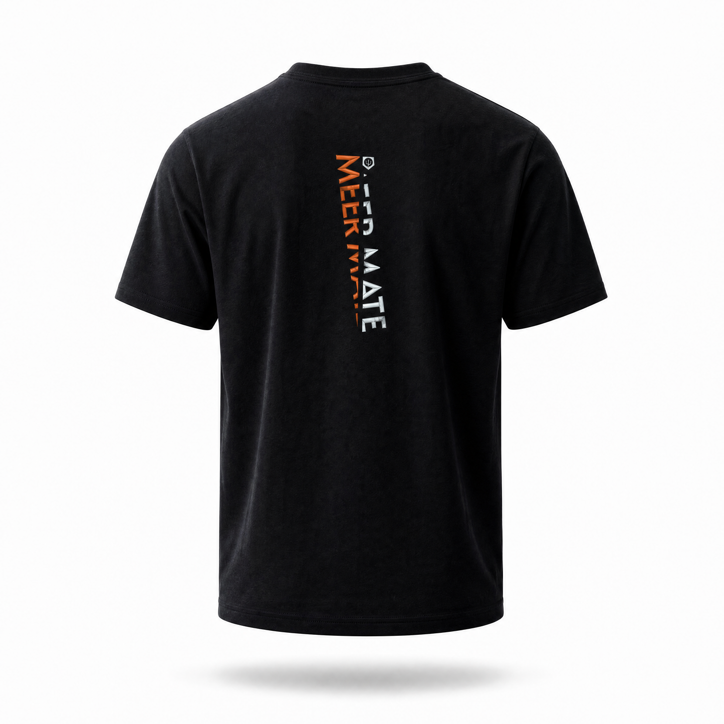 Cut - T-Shirt schwarz mit Druck vorne und hinten