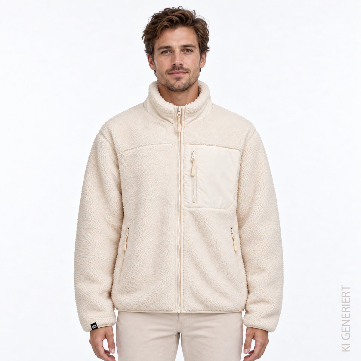 MeerMate Sherpa-Fleece Übergangsjacke