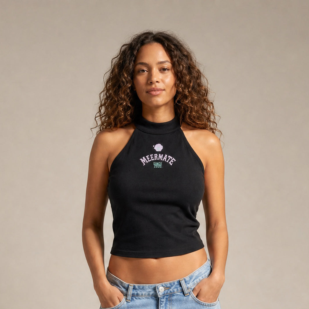 Neckholder Top Wave