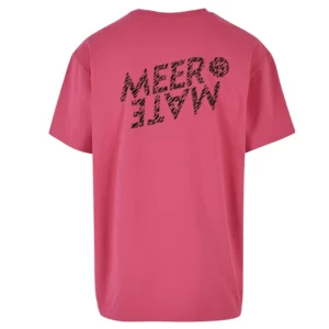 T-Shirt meermate pink animal print