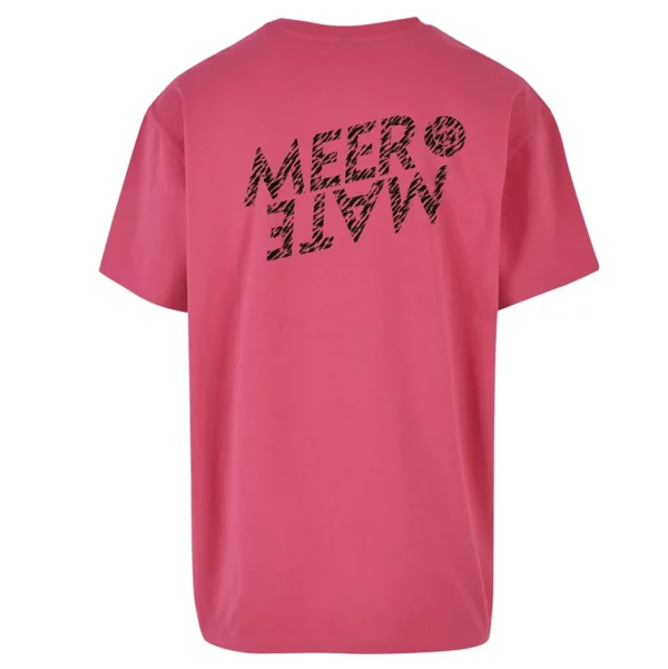 T-Shirt meermate pink animal print
